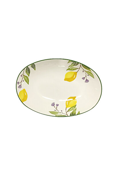 papart وعاء بيضاوي أنيق عالي الجودة لعصير الليمون، 35 سم