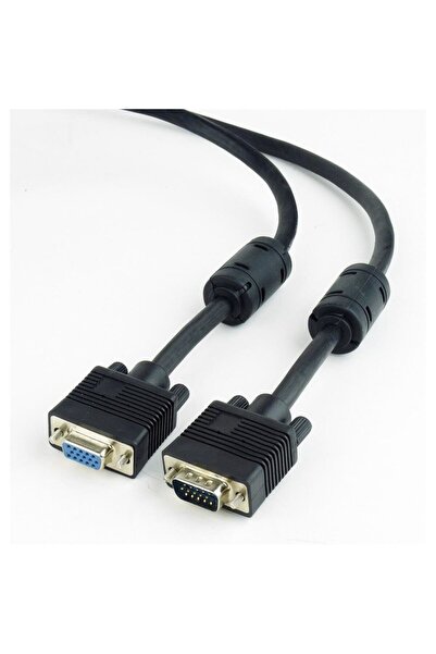 Gembird Premium VGA-Ext. HD15m/HD15f dual-shielded w/ 2*ferrite, 3m, black