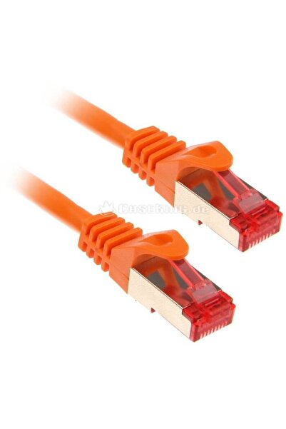 goobay Cablu patch SFTP m.Cat7 portocaliu 2,00m - LSZH