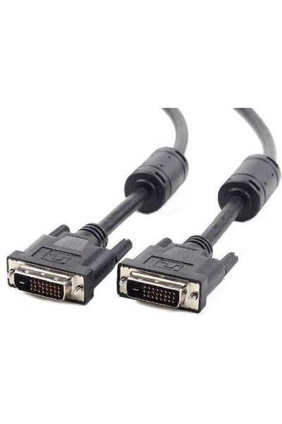 Gembird Cablu video DVI-D/DVI-D (24+1) cu legătură duală, negru, 3 m