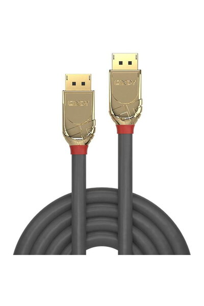 LİNDY Cablu DisplayPort de 10 m, linie aurie