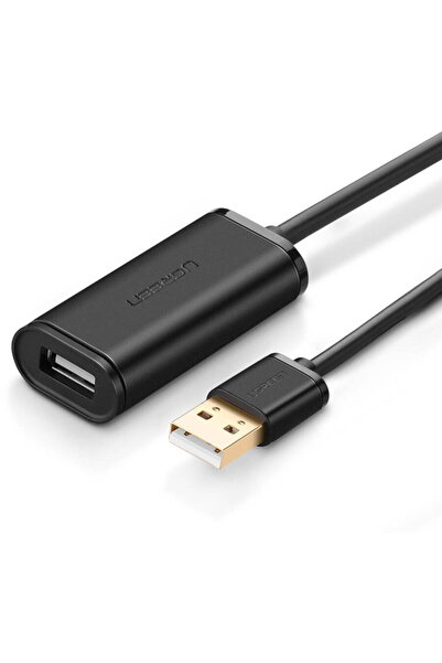 Ugreen USB 2.0 extension cable US121, active, 10m (black)