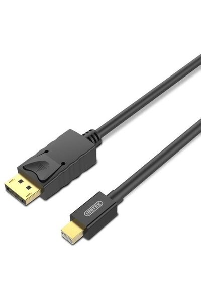 Unitek Cablu miniDisplayPort - DisplayPort M/M, 2m; Y-C611BK