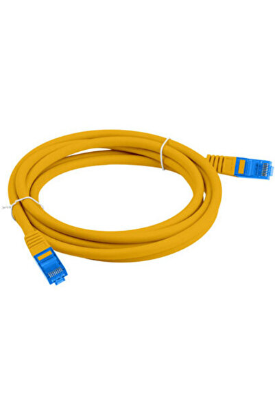 Lanberg CABLU DE PLATFORMĂ S/FTP CAT.6A 0.5M PORTOCALIU LSZH