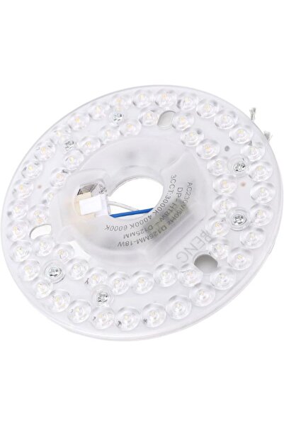 GÜMRÜK BEY 18W Kısılabilir Yuvarlak LED Tavan Fanı Yedek Modülü - 12.5 cm (4....