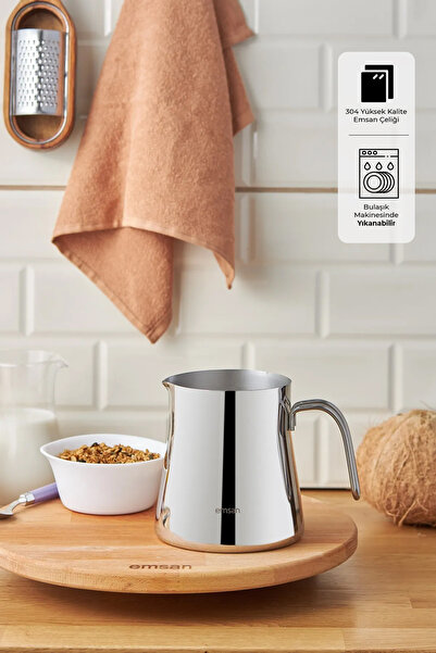 FeyzaDesign Şık ve dayanıklı 1200 ml süt potu, pratik kullanım için ideal seçim