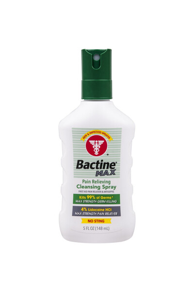 Bactine Antiseptic Spray, Bactine, Max, Pain Relief, Germicidal, 148 ml