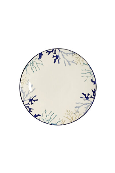 papart Ocean Delights Toscana Elegant Design Round Salad Plate 23cm