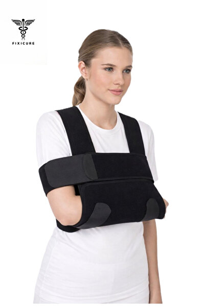 FixiCure حزام كتف ويلبو طبي قابل للتعديل لدعم الكسور والانزلاق بعد العملية ال...