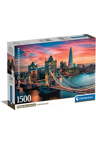 CLEMENTONI Puzzle 1500 pieces - London Twilight (Clementoni-31715)