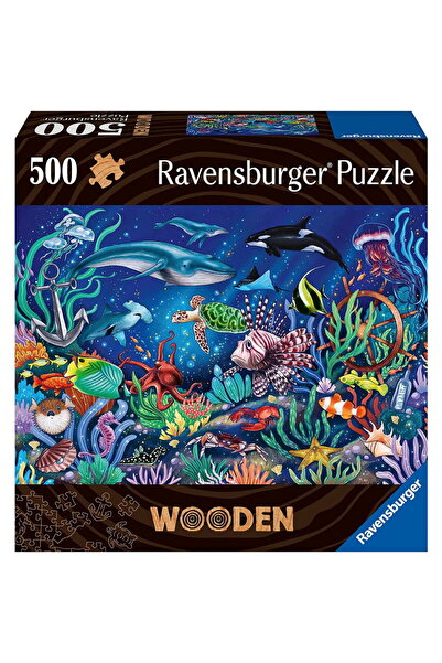 RAVENSBURGER Puzzle din lemn sub mare (505 piese)