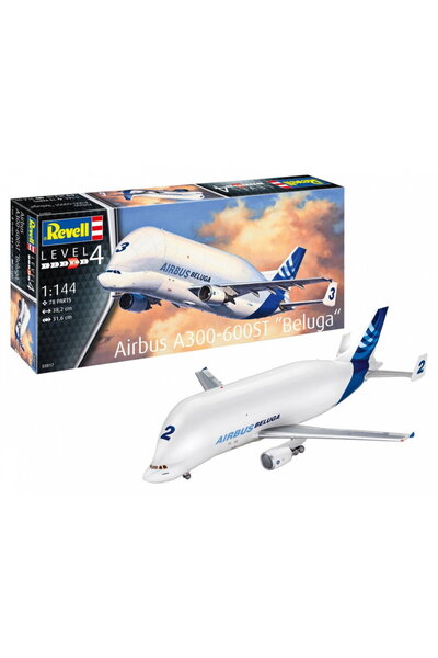 REVELL Machetă din plastic Plan Airbus A300-600ST Beluga 1/144