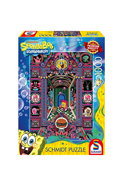 Schmidt Spiele SpongeBob's Crazy World, Puzzle 1000 pieces