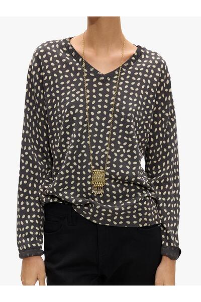 PARFOIS Kadın Desenli Sweatshirt