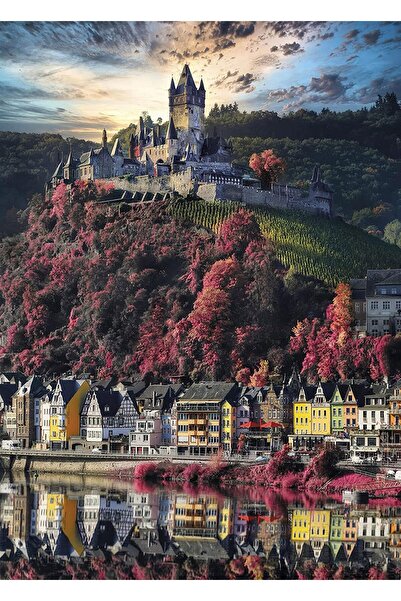 CLEMENTONI Puzzle 1000 pieces - Cochem Castle (Clementoni-39648)