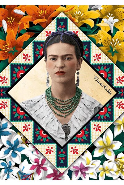 EDUCA Puzzle - Frida Kahlo, 500 pieces, includes glue (18483)