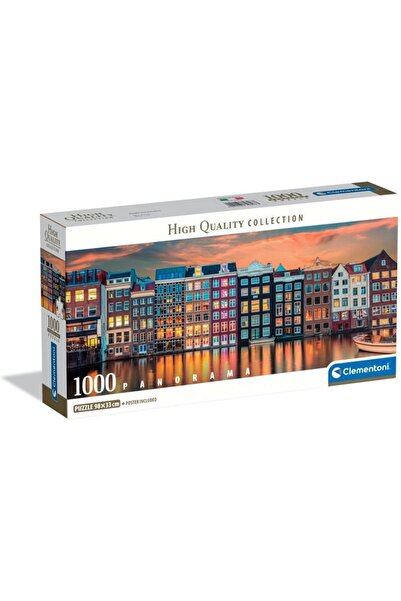 CLEMENTONI Puzzle 1000 pieces - Bright Amsterdam (Clementoni-39897)