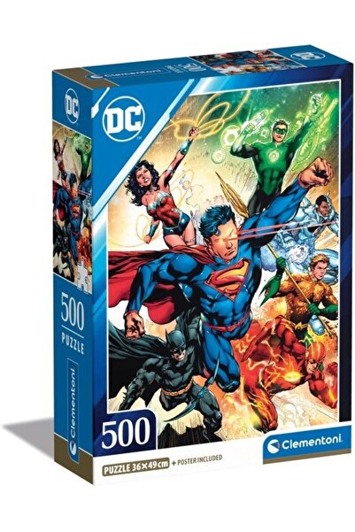 CLEMENTONI Puzzle 500 pieces - DC Comics, Justice League (Clementoni-35531)