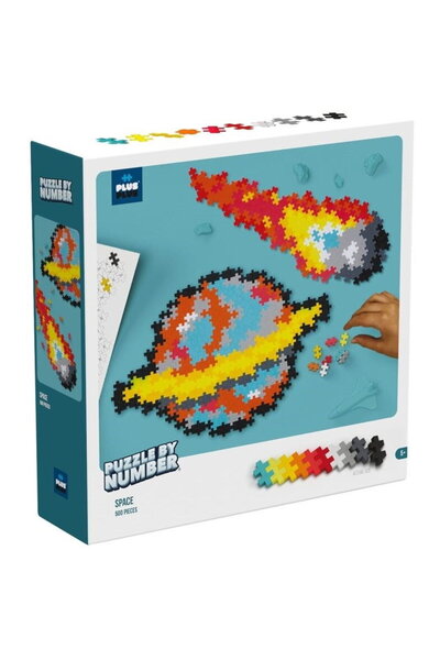 Plus Plus Puzzle Plus-Plus după numere Cosmos 500 de elemente