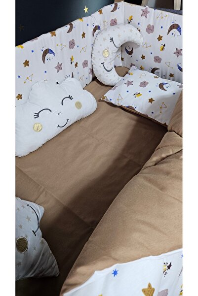 bebek_iklimi 70X110 Park Bed Baby Sleeping Set - with Edge Protection Cushion