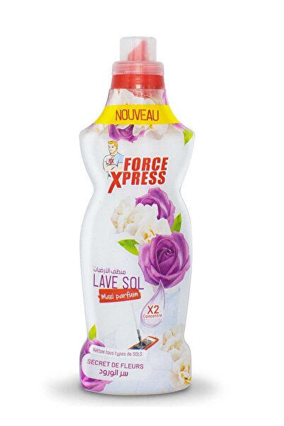 Force Xpress منظف ​​الأرضيات سيكريت دي فلور × 2 مركز 1 لتر