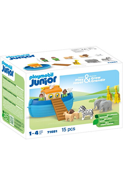 Playmobil 71681 Junior: My Take-Along Noah's Ark, construction toy