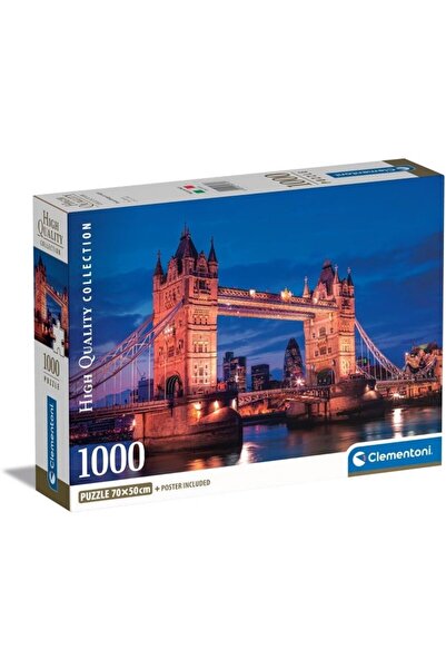 CLEMENTONI Puzzle 1000 pieces - Tower Bridge at Night (Clementoni-39772)