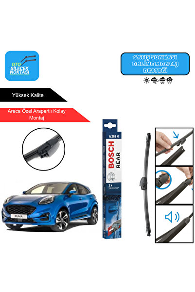 Bosch Ford Puma 2020-2023 Uyumlu Arka Silecek Araca Özel 280mm