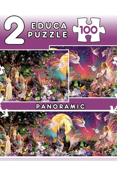 EDUCA Puzzle 100 pieces - Fairy Panoramic (Educa-19291)