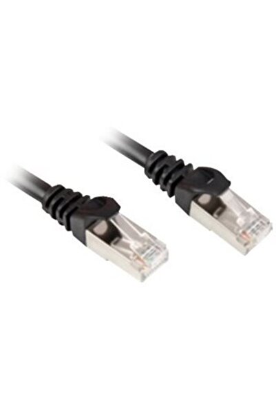 SHARKOON Kabel sieciowy RJ45 Cat.6 SFTP - Negru - 1.5
