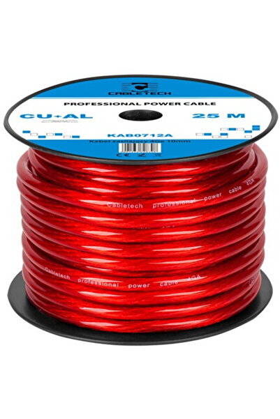 Cabletech POWER CABLE CU-AL 4GA (10MM/21.15MM2) 25M RO
