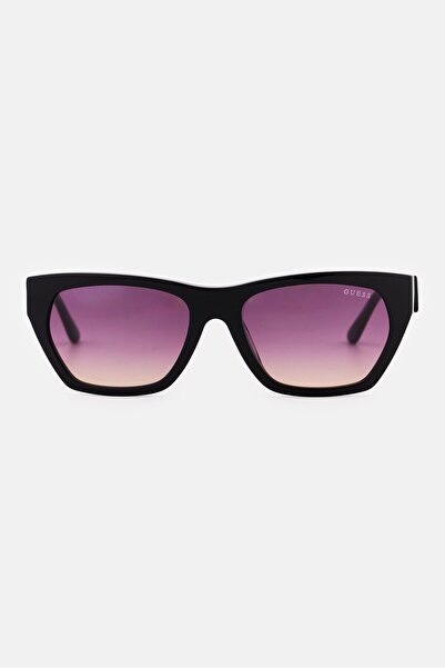 Guess Women GU00203-H 01B Geometric Sunglasses, Black