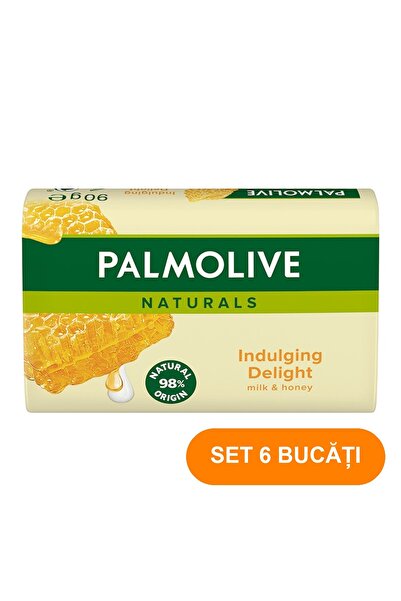 Palmolive SET 6 PIECES - Milk & Honey Cream Bar Soap 90 g