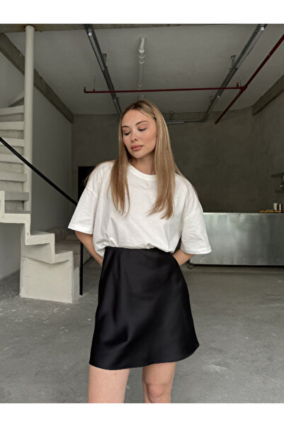 thelowely Short Satin Skirt