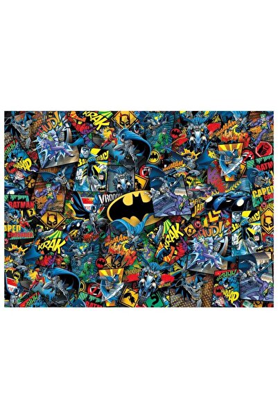 CLEMENTONI Puzzle 1000 difficult pieces - Impossible Puzzle - Batman (Clement...
