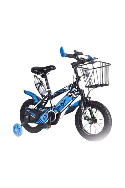 Rally دراجة معدنية بفرامل قرصية مقاس 12