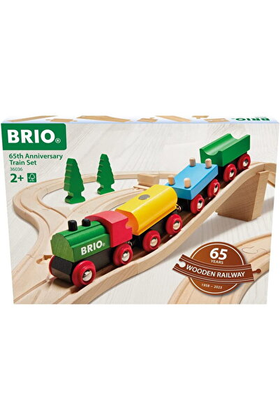 RAVENSBURGER BRIO 65 Years Wooden Railway Anniversary Train Set