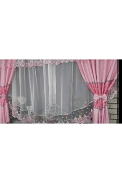 OEM Set unic de perdele plus draperii decorative pentru living și dormitor