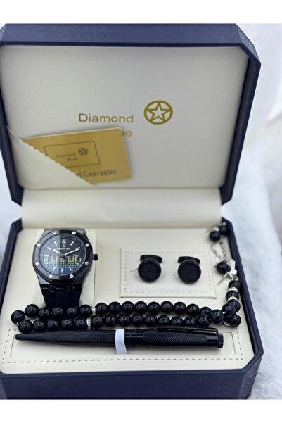 Diamond Blue A luxurious and distinctive men's watch set