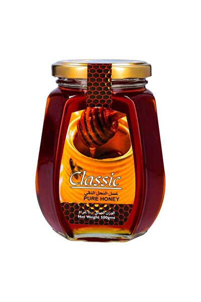 CLASSİC PURE HONEY GLASS JAR 500GM