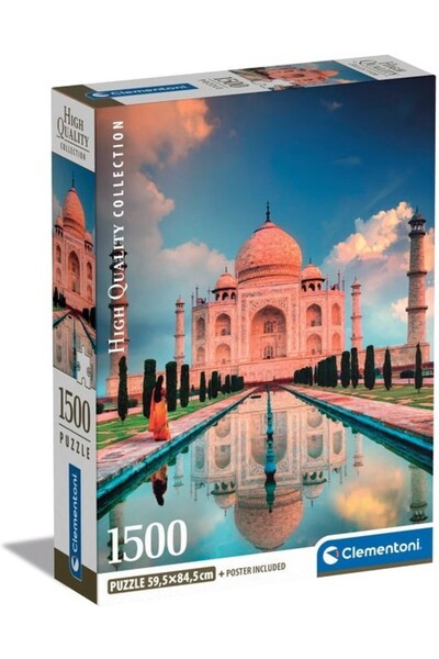CLEMENTONI Puzzle 1500 piese - Taj Mahal (Clementoni-31718)
