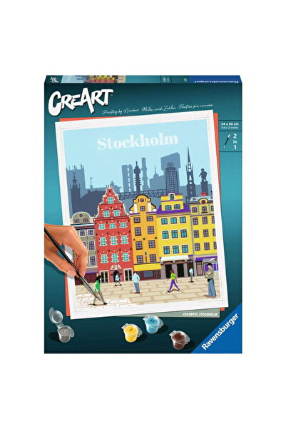 RAVENSBURGER CreArt - Stockholm colorat, pictură