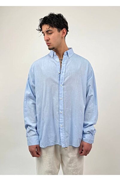 zaee Oversize Flowy Linen Shirt