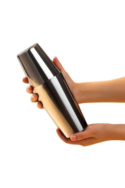 PERLOTUS Professional Bar Boston Shaker Stainless Steel 600/800 ml Two-Piece ...