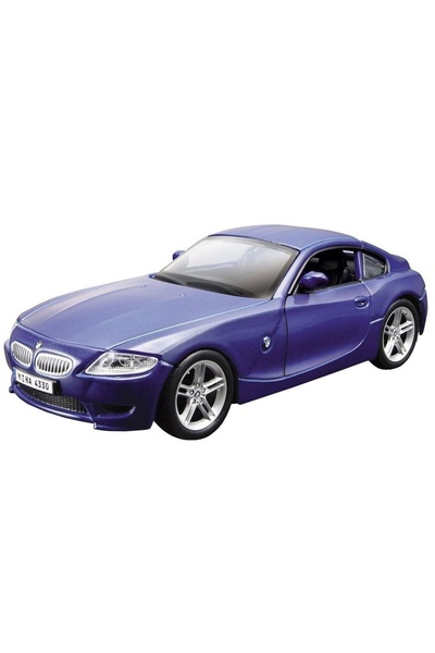 BBURAGO 1:32 Scale Model Car BMW Z4 M Coupe Blue
