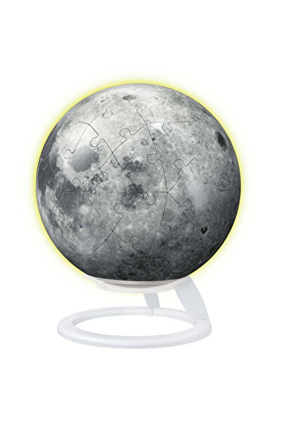 RAVENSBURGER 3D Puzzle With 72 Pieces - The Moon Glows in the Dark (Ravensbur...