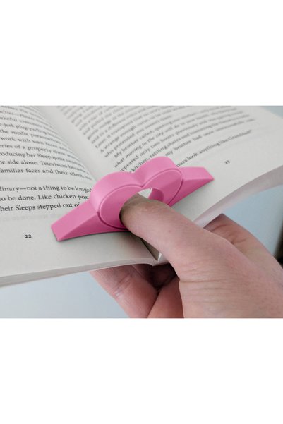 Gonulella Finger Hole Book Page Holder Reading Aid Reading Ring