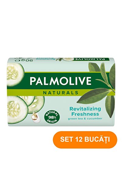 Palmolive SET 12 PIECES - Green Tea & Cucumber Soap Bar 90 g