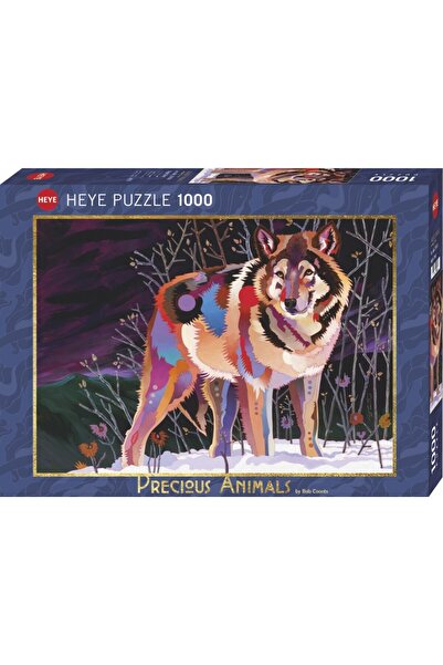 Heye Puzzle 1000 pieces - Night Wolf (Heye-29939)
