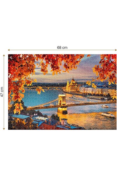 Roovi Puzzle 1000 pieces - Budapest, Hungary (Roovi-79961)